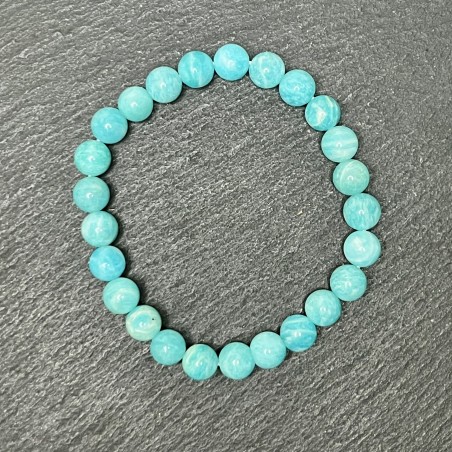 Náramek Amazonit | 8 mm kulička